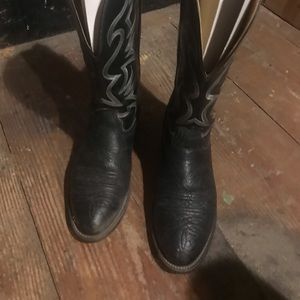 Old west Builtrite cowboy boots 8 1/2 D like new